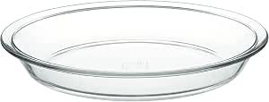 iwaki(iwaki) 耐熱玻璃 烤盤 外徑25×高3.8釐米 L碼 BC209
