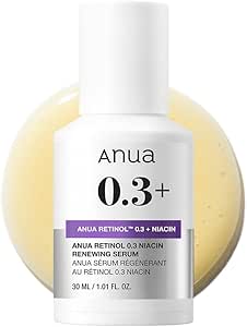 ANUA(アヌア)視黃醇0.3煙酸精華液30ml 視黃醇美容液 毛孔 水分保溼 護膚 韓國美容液 韓國化妝品 【官方·正品】