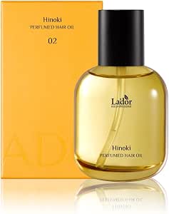 LADOR(LADOR) 香水護髮油 韓國化妝品 免洗護髮素 受損護理 頭髮精華 光澤秀髮 香水 (檜木, 80ml)