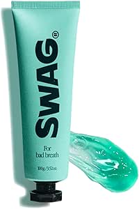 SWAG(スワッグ) 牙膏 口臭護理 超級薄荷 含木糖醇 100g (牙膏)