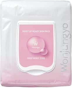 【官方】Wonjungyo (ウォンジョンヨ) 保溼升級女士肌膚包 DM 50片裝 / 面膜 區域性用片狀面膜 高保溼型別