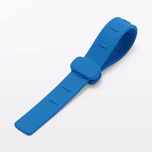 無印良品 矽膠識別帶 藍色 L 23079839