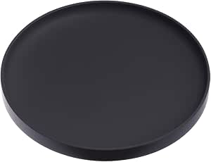 YAMAZAKI home Tower Silicone Coaster Round Black