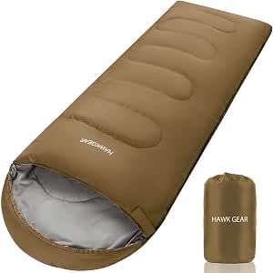 Hawk Gear 睡袋 睡袋 露營 戶外 簡易防水 四季通用