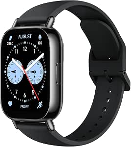 小米(Xiaomi) 智慧手錶 Redmi Watch 5 Lite 1.96英寸有機EL顯示屏 18天電池續航 內建GNSS 藍芽通話支援 Alexa支援 黑色