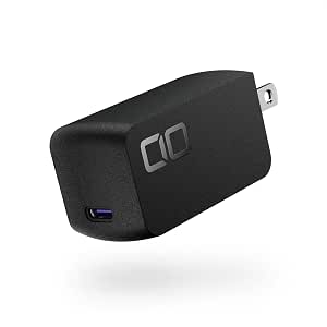 CIO NovaPort SOLOⅡ 65W USB-C快速充電器 [世界最小級 / 搭載NovaSafety2.0 工作時最大55W]單埠 PD對應 AC介面卡 膝上型電腦/iPhone 17/16/15/Android/MacBook/iPad(黑色)