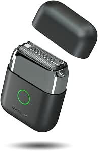 MATECH Pocket Blade 電動剃鬚刀 [世界最小尺寸] 超小型 男士 電動 3層刀片 乾溼兩用 IPX7防水 電動剃鬚刀 充電式 鎖定功能 小巧 旅行 出差