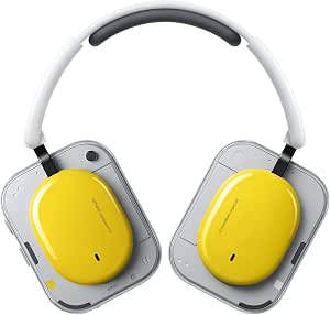 Nothing 無線耳機 Headphone (a) 長達 135 小時播放 / 快速充電/觸覺控制/自適應降噪/耳罩/高解析度 + LDAC 認證 / IP52 防塵防濺 / ChatGPT對應/雙連線/黃色