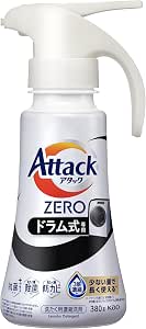 Attack ZERO 從衣服到洗衣槽,攻擊ZERO液體史上 最高階除臭 滾筒式專用 單手型 380g