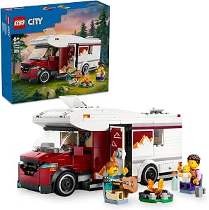 LEGO 樂高 城市系列 露營車 假日 玩具 生日 禮物 積木 益智男孩 女孩 兒童 6歲 7歲 8歲 9歲 交通工具車 迷你車 60454