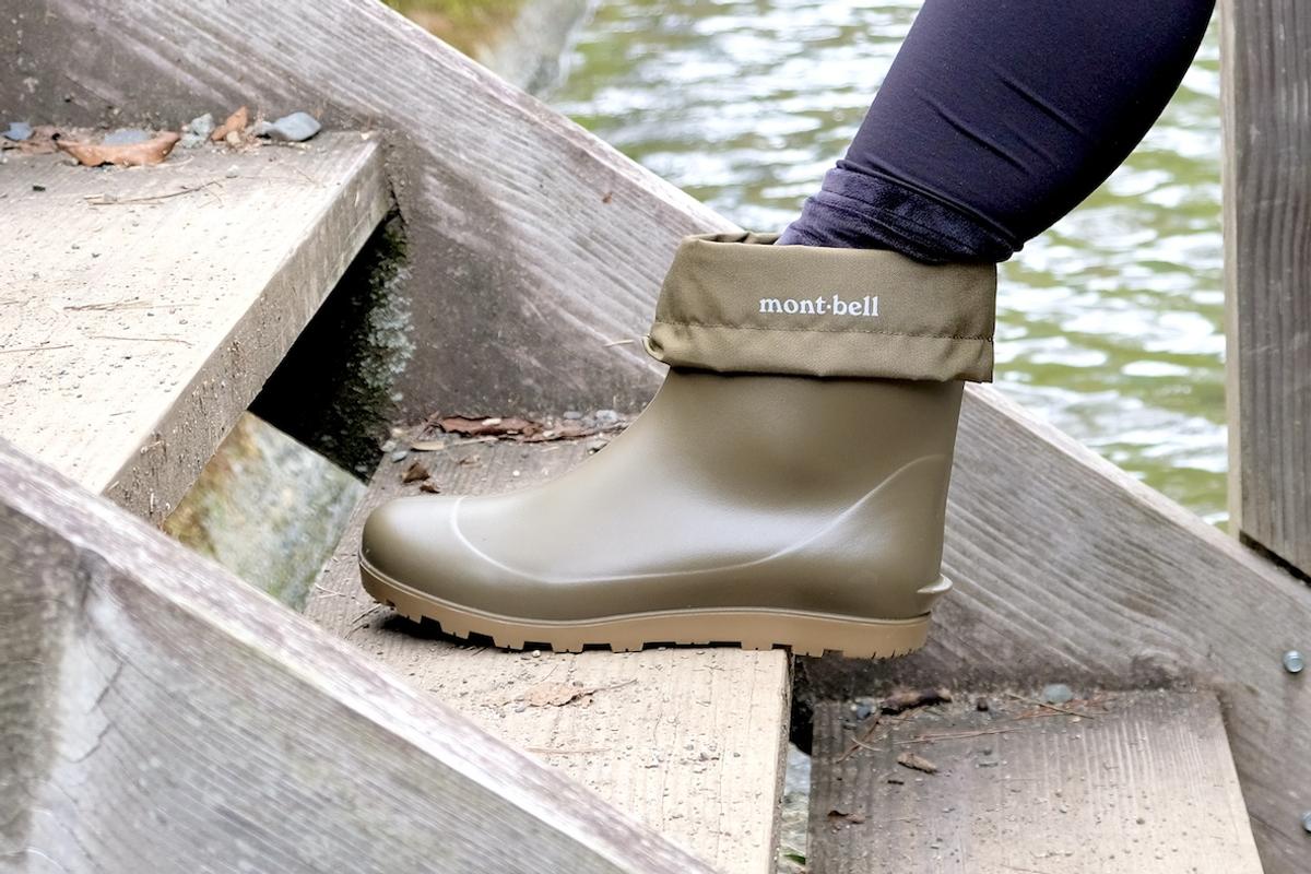 告別笨重雨鞋！mont-bell「升級版雨靴」久站蹲下都不卡腳，輕量防水、防滑保暖根本戶外活動神隊友
