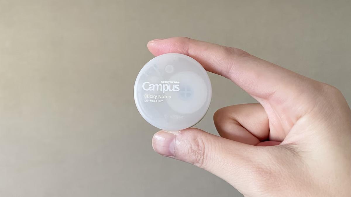 「KOKUYO Campus Tack Memo 隨手補寫隙間用捲式便利貼 主體＋補充包」