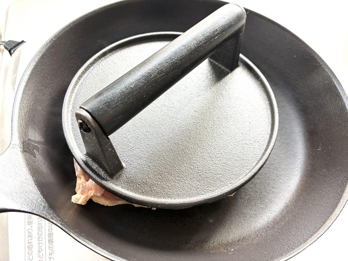 Amazonベーシック 肉プレス丸型