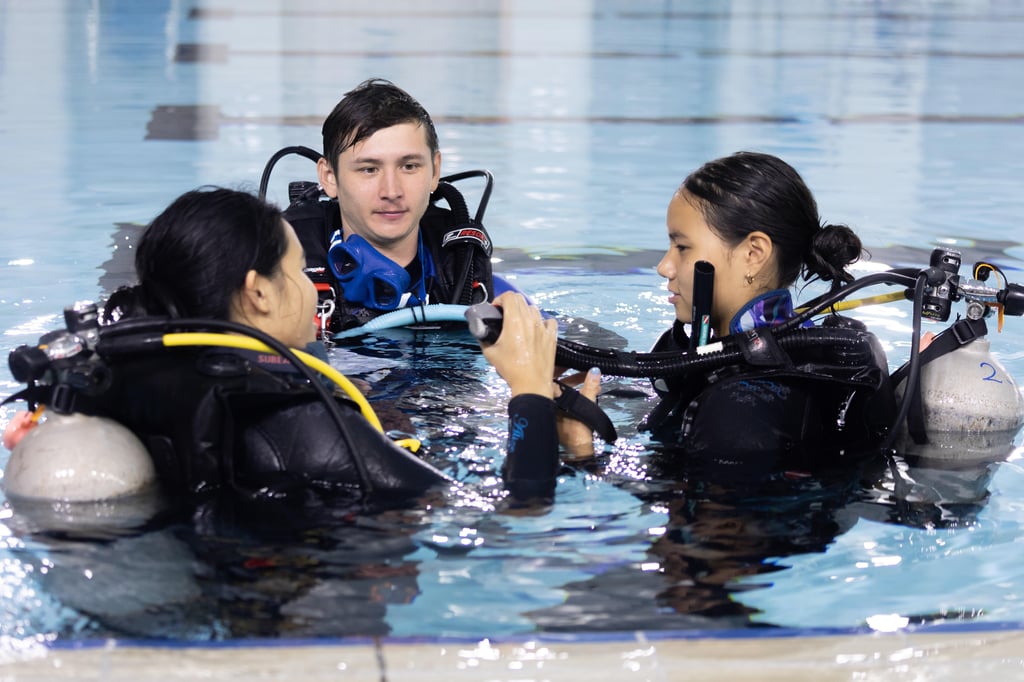 PADI Certification for Oceanography Class