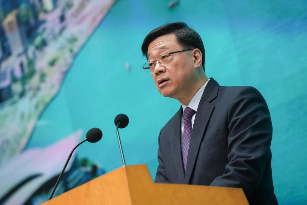 Chief Executive John Lee has said the twin cubs are now six months old. Photo: Sun Yeung