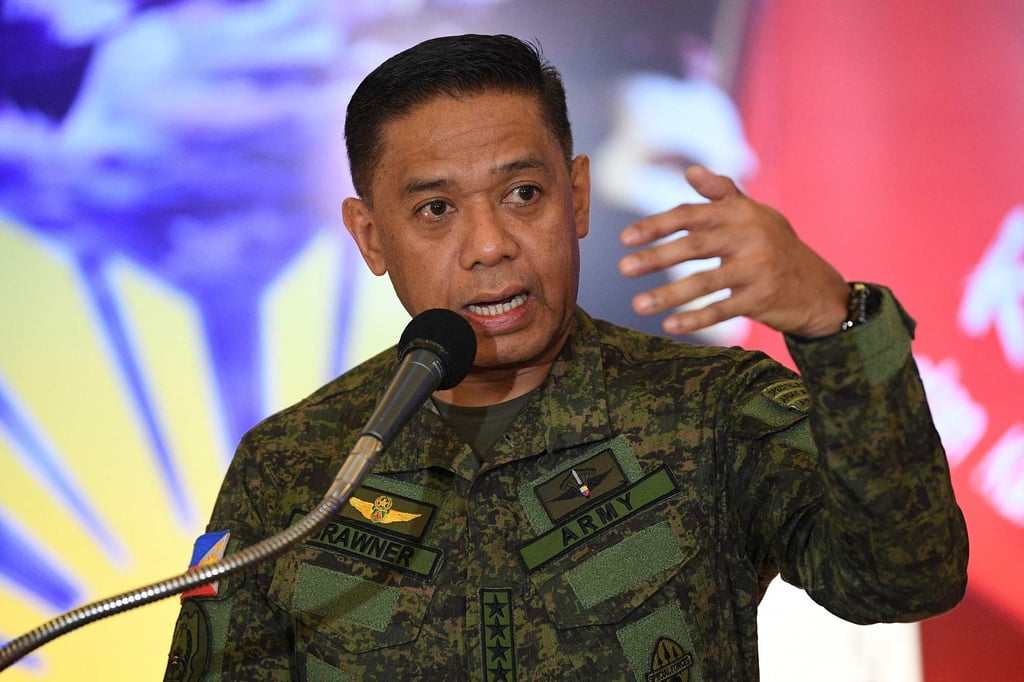 Armed Forces of the Philippines Chief of Staff General Romeo Brawner Jnr said naval drills with the US were a crucial element in continued efforts to strengthen defence cooperation. Photo: AFP
