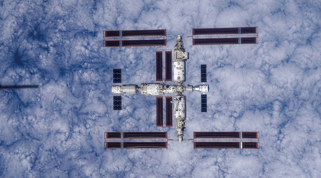 China’s Tiangong space station. Photo: China Manned Space Agency