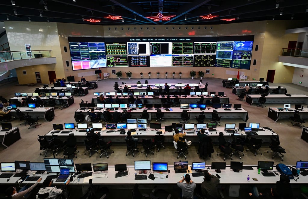 The control centre at the Experimental Advanced Superconducting Tokamak (EAST), dubbed China’s “artificial sun”. Photo: Xinhua