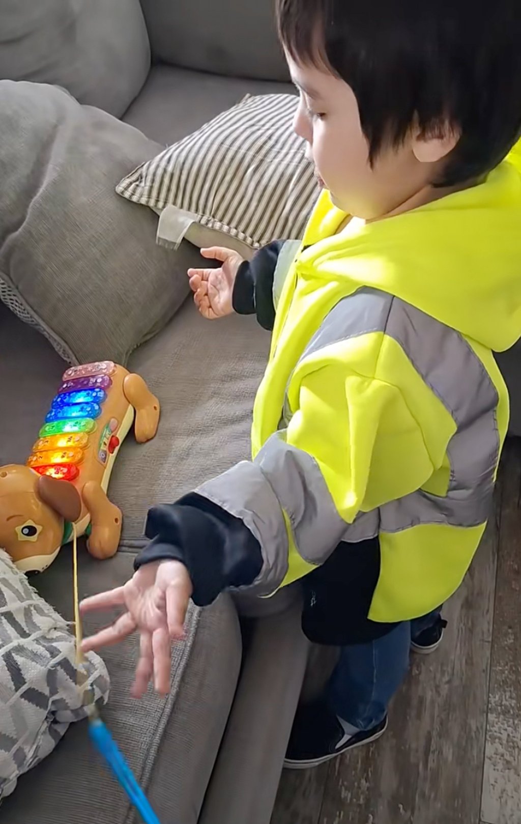 The mother of the little boy has been overwhelmed by the kindness of Chinese people on social media. Photo: RedNote/Francelia Moraga