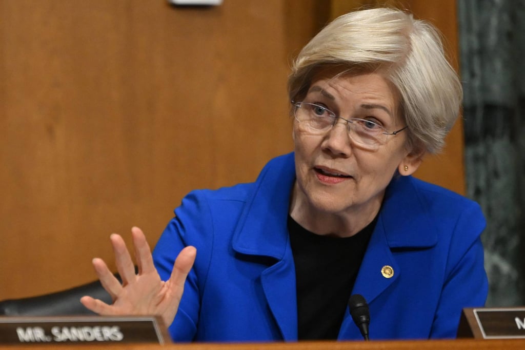 US Senator Elizabeth Warren. Photo: Agence France-Presse