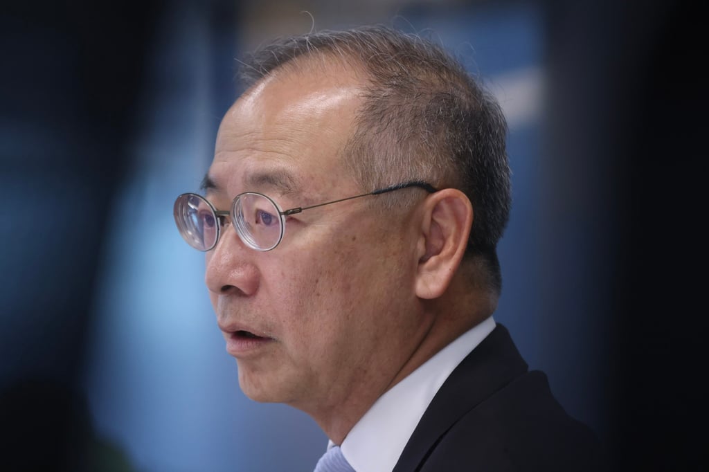 Hong Kong Monetary Authority CEO Eddie Yue said many factors affected the Exchange Fund’s performance in the fourth quarter. Photo: Jonathan Wong