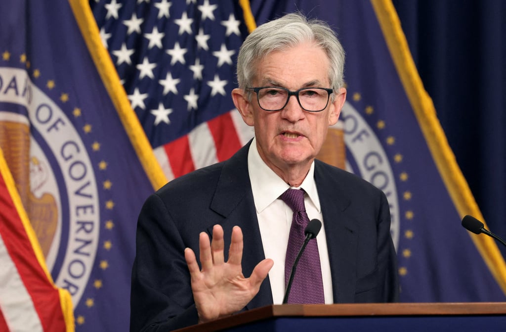 Federal Reserve chair Jerome Powell speaks in Washington on December 18, 2024. Photo: Reuters