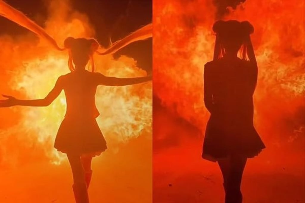 Many people are mistakenly led to believe that using flour in firecracker displays can create an impressive backdrop for their online videos and photos. Photo: RedNote
