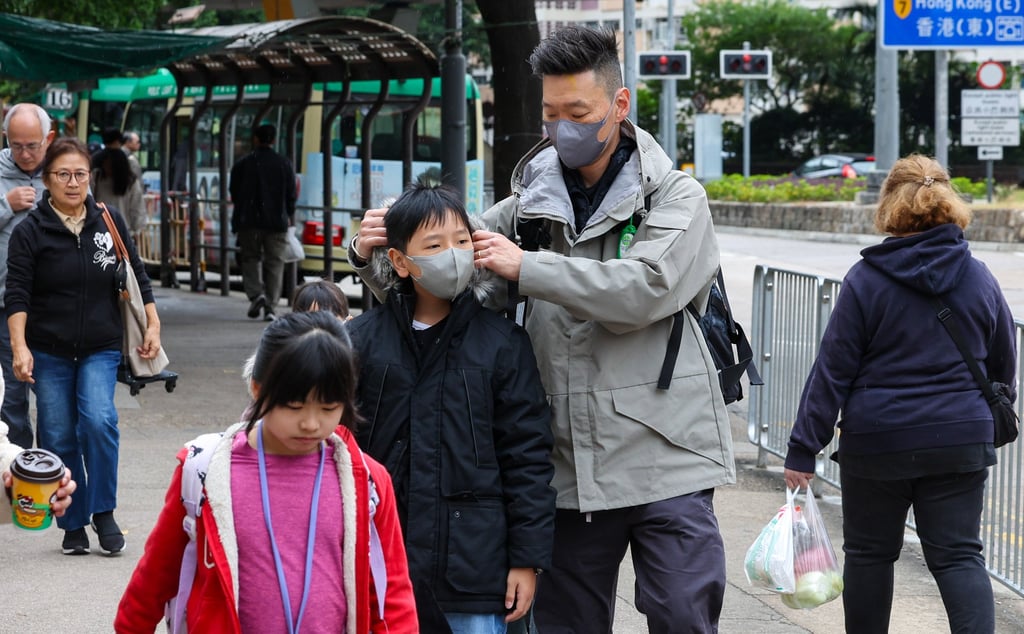 An expert predicts that transmissions will be severe in schools after students return from holiday. Photo: Edmond So
