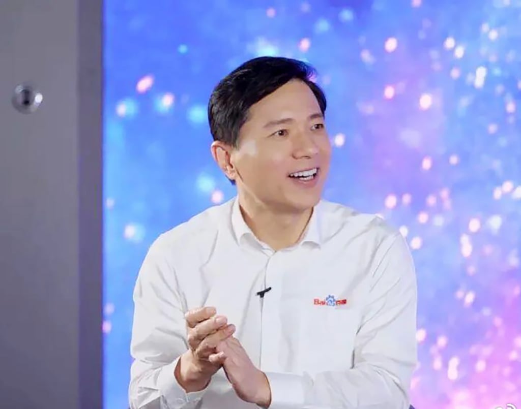 Baidu co-founder, chairman and chief executive Robin Li Yanhong. Photo: CCTV