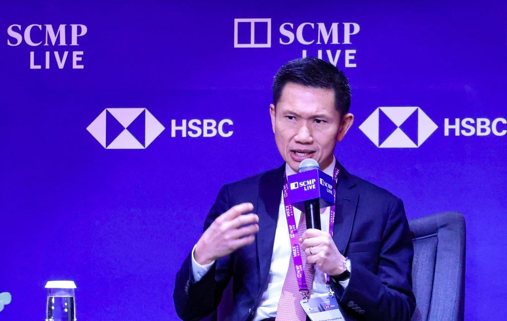 Thitinan Pongsudhirak, a professor of international relations and senior fellow with the Institute of Security and International Studies at Chulalongkorn University, at the “China Conference: Southeast Asia 2025” in Kuala Lumpur, Malaysia on Monday. Photo: Nora Tam