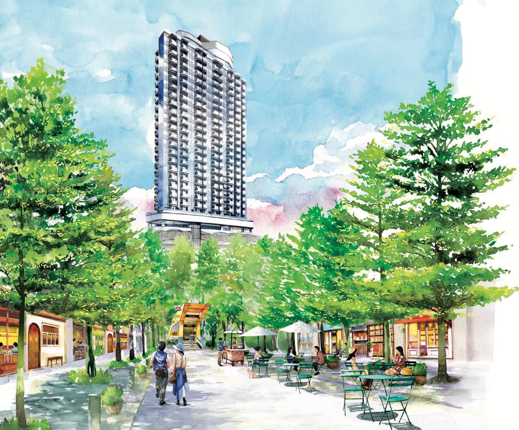 An artist’s impression of Henderson Land’s Eight Southpark residential project. Photo: Handout