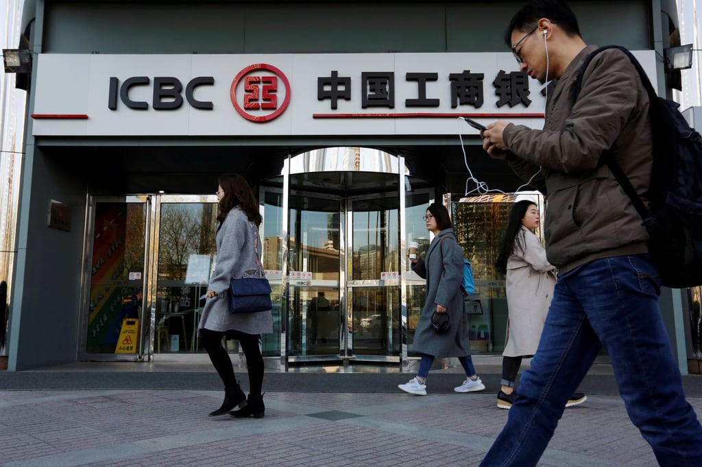 State-owned ICBC is the world’s largest bank by total assets. Photo: Reuters