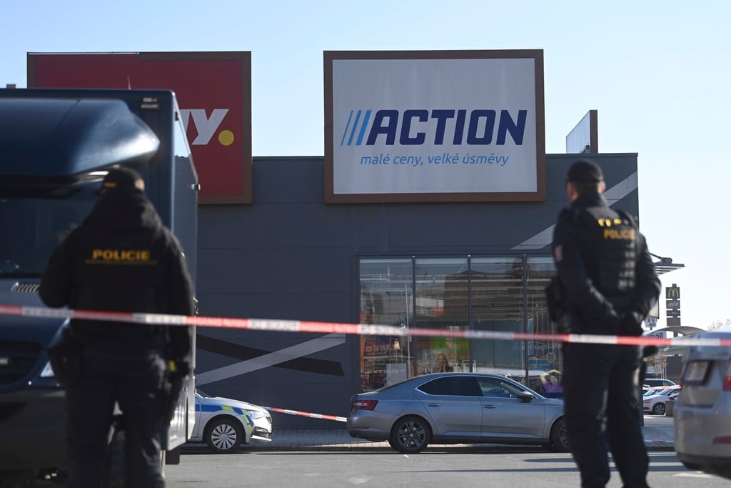 Police arrested the teenager, a Czech national, minutes after the attack in a shopping area on the outskirts of Hradec Kralove, around 100km (60 miles) east of Prague. Photo: AP