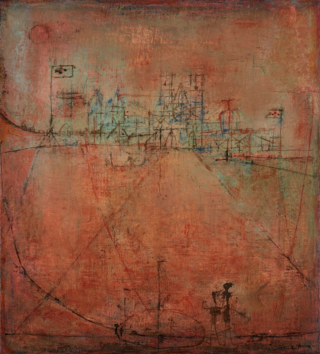 Zao’s oil masterpiece, Piazza Siena, from 1951. Photo: M+