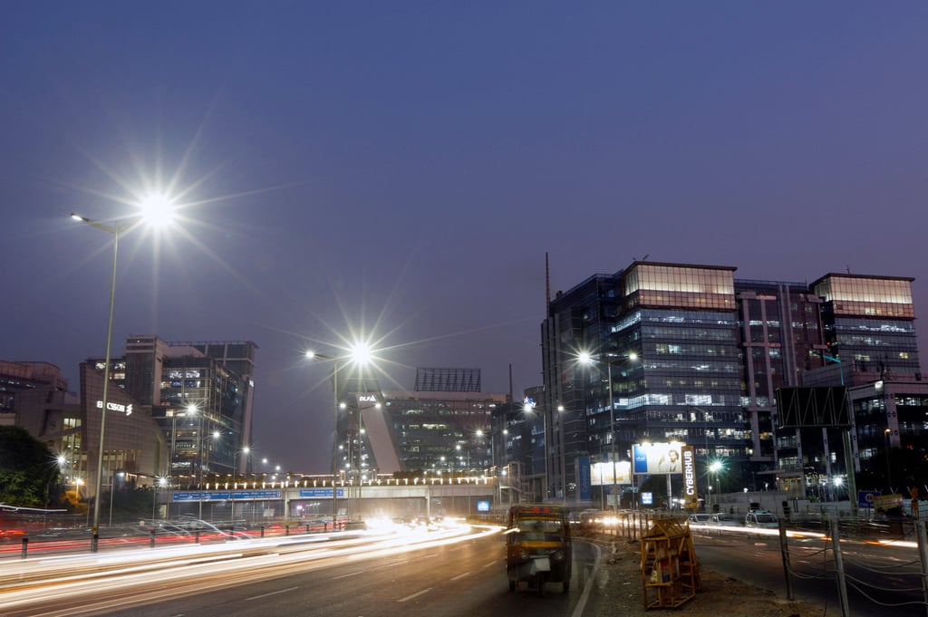 Commercial towers in Gurugram on the outskirts of New Delhi, India. Photo: Reuters