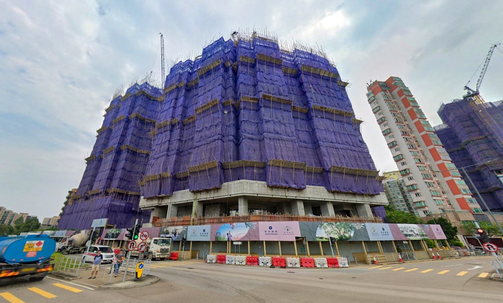 An undated photograph of the construction site of Kerry Properties’ Hava project in Yuen Long. Photo: Google Map