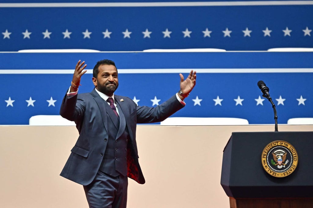 The FBI’s new boss, Kash Patel. Photo: AFP