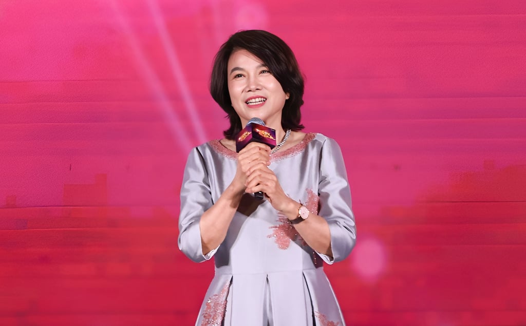 As a strong and determined leader, she dedicated herself to her work and eventually became chairwoman of Gree Electric, turning the company into one of the largest manufacturers of residential air conditioners in the world. Photo: Weibo/Dong Mingzhu