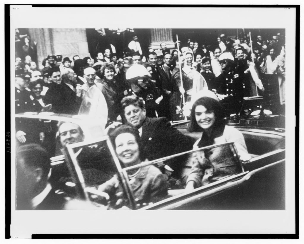 John F. Kennedy and Jacqueline Kennedy moments before the US president was shot. File photo: Victor Hugo King/Library of Congress via Reuters