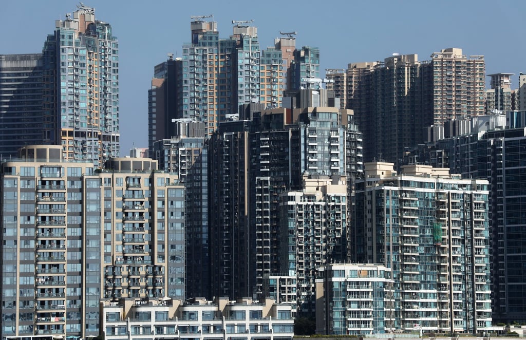 Residential buildings in Hong Kong’s Tseung Kwan O district, seen in November 2023. Photo: Sun Yeung