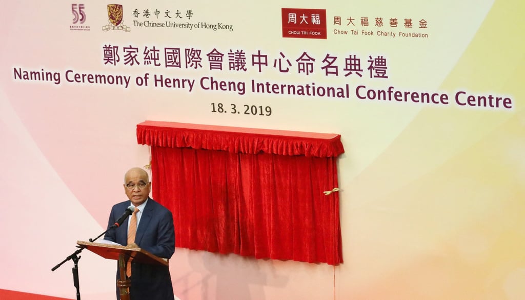Chairman Henry Cheng Kar-shun’s family controls about 45 per cent of New World Development. Photo: Felix Wong
