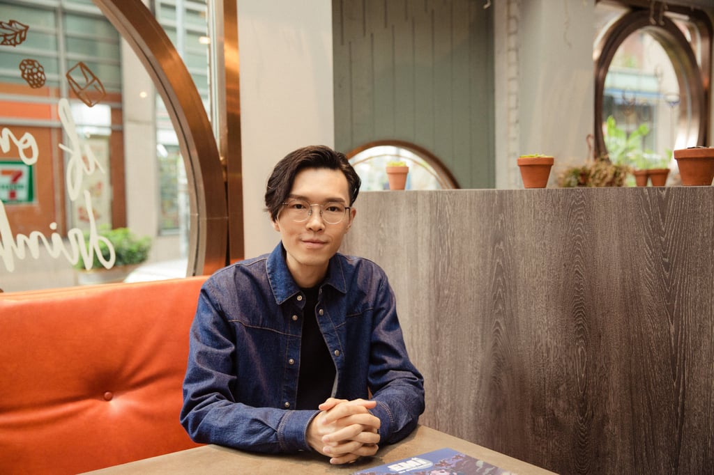 Khalil Fong at his book launch in 2018. Photo: SCMP