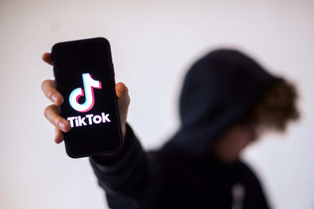 TikTok has denied accusations that it is doing little to protect teenagers on the app. Photo: AFP