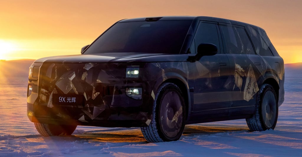 The Zeekr 9X Grand SUV. Photo: Handout