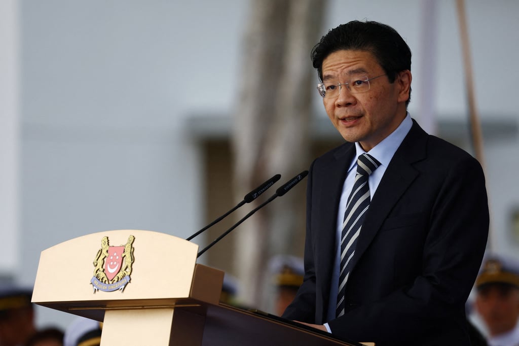Singapore’s Prime Minister Lawrence Wong. Photo: Reuters