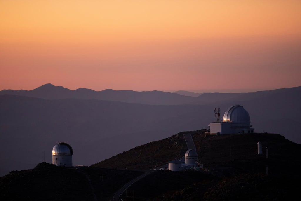 A view of Las Campanas Observatory, managed by the US-based Carnegie Institution for Science, in the Atacama Desert near Vallenar, Chile, in 2021. Photo: Reuters