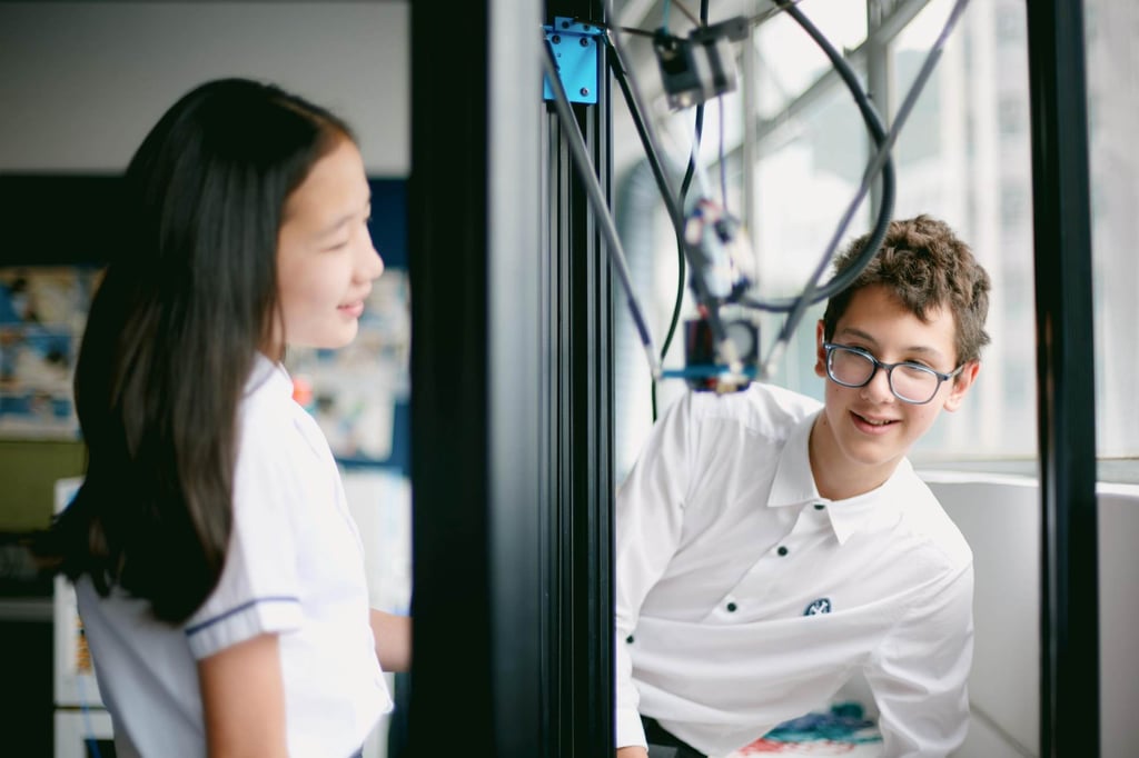 Traditional STEAM subjects of science, technology, engineering, the arts and mathematics are integrated with computer studies as part of the core curriculum for Year 1 to 8 children at Wycombe Abbey School Hong Kong.