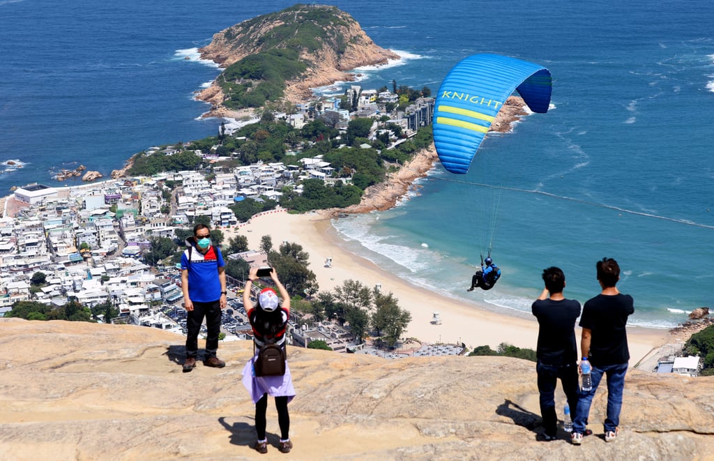 Dragon’s Back, in the Shek O Country Park, came out on top of the 10 most photographed hiking trails in Hong Kong. Photo: Dickson Lee