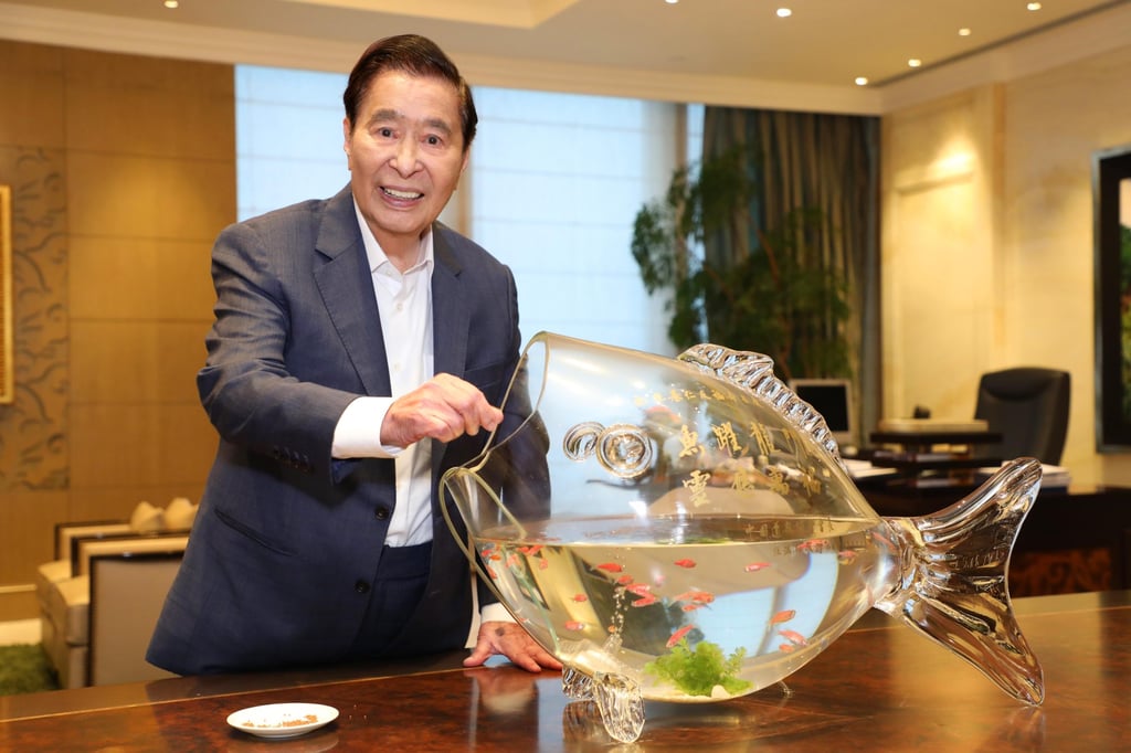 Lee Shau-kee before his retirement from Henderson Land Development in 2019. Photo: Handout