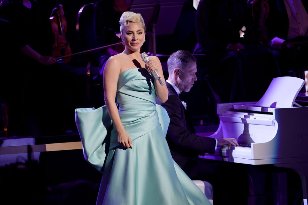 Lady Gaga performs at the Grammy Awards in 2022. Photo: Getty Images